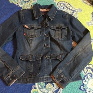 Denim jacket size large